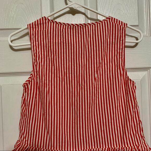 ModCloth Optimistic Essence striped peplum top - Picture 5 of 11